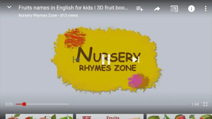 Nursery Rhymes ZONE android App screenshot 0